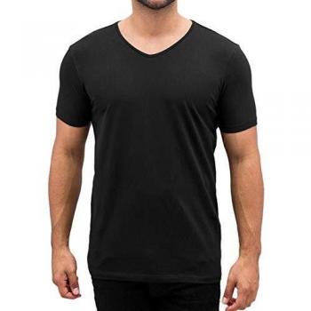 Petrol Industries Basic V‑Neck Kurzarm Shirt (2 Stück)