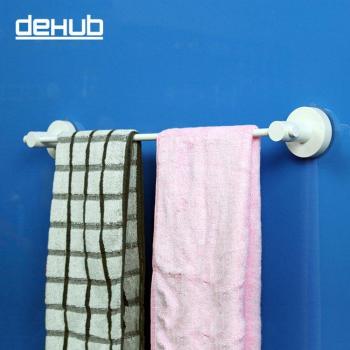 Estante Simple de Pared para Toallas, Ventosa Inoxidable 53 cm