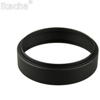 Pare-soleil en métal 49 52 55 58 62 67 72 77mm pour Canon Nikon Sony Pentax