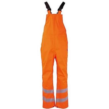 Pegdev XL Orange Waterproof Safety Dungaree for Men