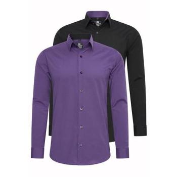 Langarmshirt Rusty Neal XL – Business Casual, 60% Baumwolle
