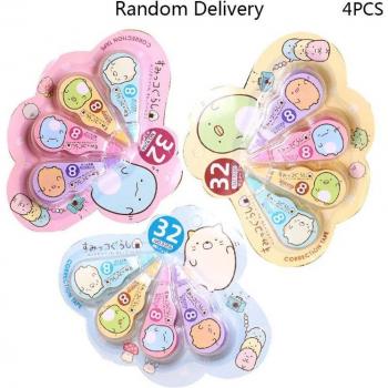 4 Pack Kawaii White Out Tape