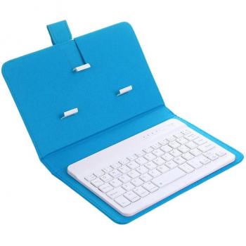 Capa de Cuero Sintético con Teclado Inalámbrico