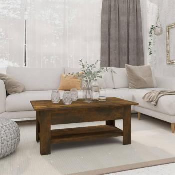 Smoked Oak Engineered Wood Coffee Table