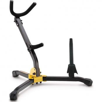 Supporto a Doppio Piede Hercules DS532BB – Nero – Sassofono Contralto & Clarinetto