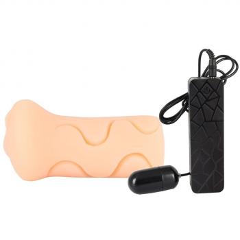 Lusttunnel ORION – Haptische Taschenvagina, lebensecht, hautfarben