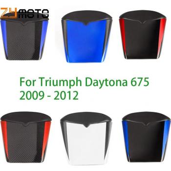 Cubierta trasera de asiento de pasajero Daytona 675 negra 2006-2007
