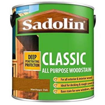 Sadolin Classic Wood Protection Woodstain Heritage Oak 2.5 L