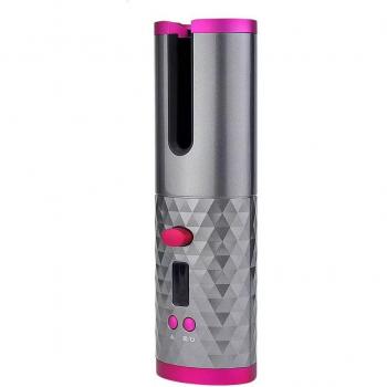 Bigoudis recharge USB céramique sans fil pour boucles d'air avec affichage LCD
