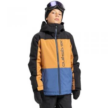 Quiksilver Side Hit Block Jacket – Navy for 16 Year Old Boys