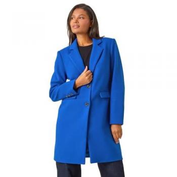 Roman Women's Royal Tailored Coat, Single Breasted, 16