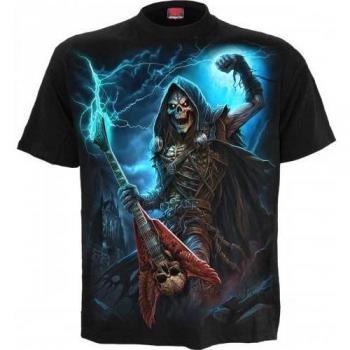 Stone Wash Camicia Unisex XXL Nero Dead Metal