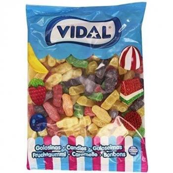 Vidal Golosinas. Jelly Babies, surtido de sabores de clásicas frutas