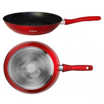 Cheffinger FFP-28 Bratpfanne Induktion Ø 28cm Rot