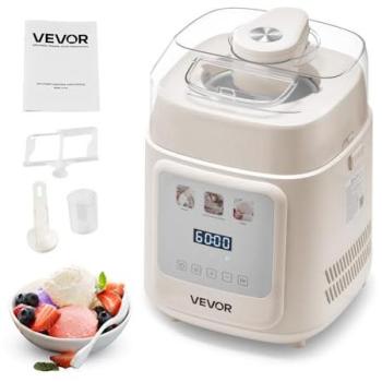 VEVOR Quick‑Chill 1‑Quart Ice Cream & Gelato Appliance