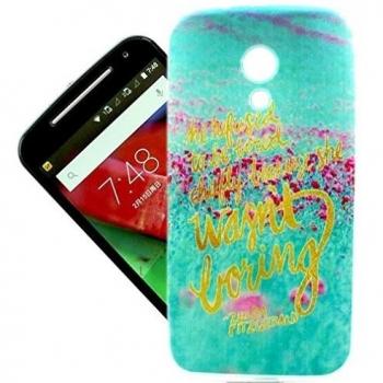 Cover Delicado TPU TUTUWEN Moto G Segunda Generación
