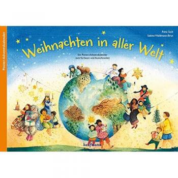 Weihnachten in aller Welt: Ein Poster-Adventskalender zum Vorlesen und Ausschneiden