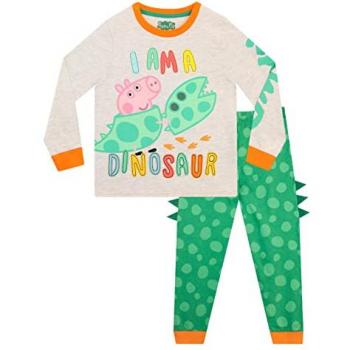 George Pig I'm a Dinosaur Kids' Sleepwear Size 6-7 Years