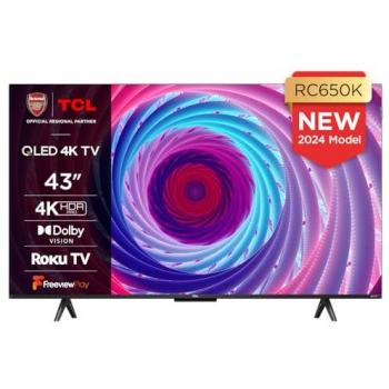 TCL 43RC650K 43-Inch Smart TV with 4K Resolution