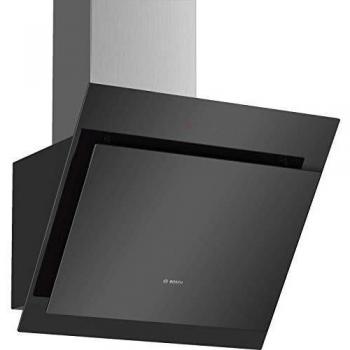 Bosch Serie 4 DWK67CM60B 60cm Wall Mounted Cooker Hood, B Energy Rating, Black