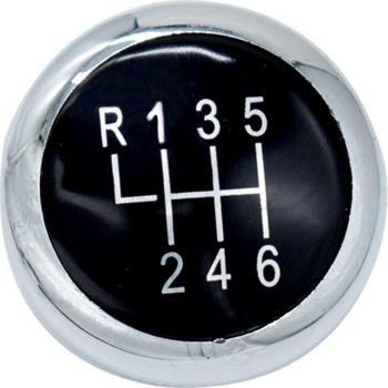 5/6 Speed Chrome Shifter Knob Cover for VW Passat