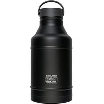 360 Degrees Black Stainless Steel Growler 1800ml