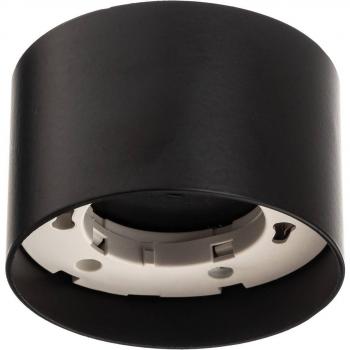 Eko-Light 1-Bulb Black Ceiling Light