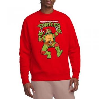 Tmnt Retro Red Crewneck