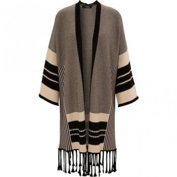 Aniston SELECTED Strickjacke mit trendigen Fransen