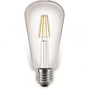 Edison‑Glas LED Filament – Blulaxa ST64, 4 W, E27, 2700 K, 470 lm