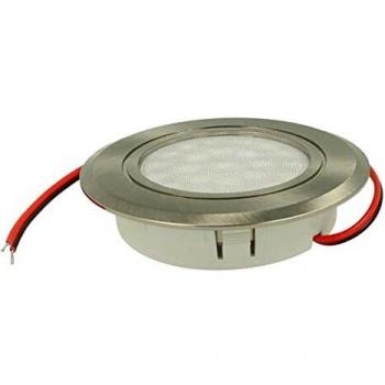 Faretto LED Inca Mini Touch Dimmer Nicho Carcasa Níquel 3000K DC12V-24V 3W 55 mm