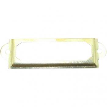 50 Pack Metal Frame Card Tag Holders