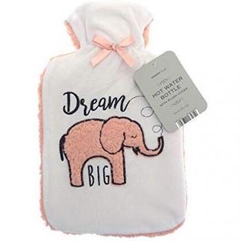 B4E Sherpa Back Hot Water Bottle (Dream Big)