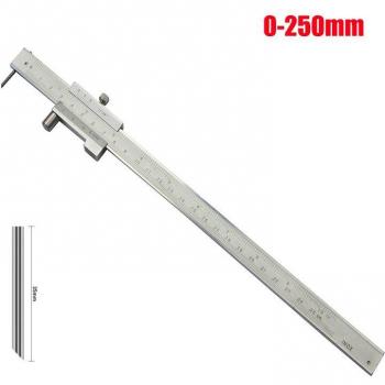 Stainless Steel 0-250mm Marking Tool with Parallel Crossed Caliper