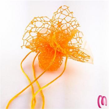 Sacs de Fête en Tulle Orange