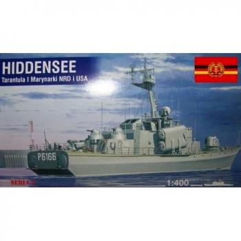 Mirage maquette Bateau 400232 TARANTULA I HIDDENSEE Marine allemande et américaine 1/400