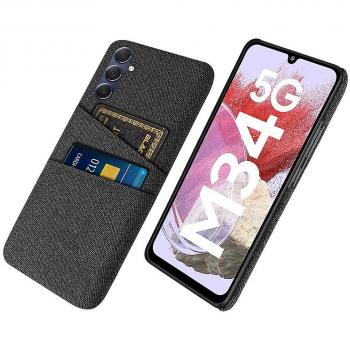 Capa Dupla Samsung F34 5G con Cajón de Tarjetas Negra