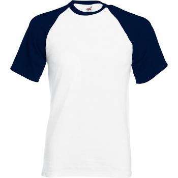 Fruit Of The Loom Short Sleeve Baseball T-Shirt