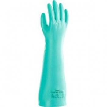 Ansell 37185070 Chemikalienschutz-Handschuh, Nitril, Größe 7