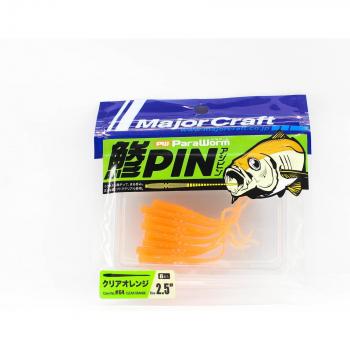 Señuelo Soft Worm 2,5” – Major Craft PW‑AJI