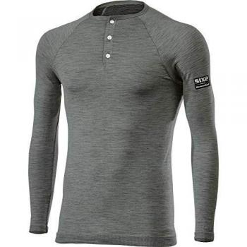 Sixs Merino Wool Base Layer Long Sleeve Grey L-XL