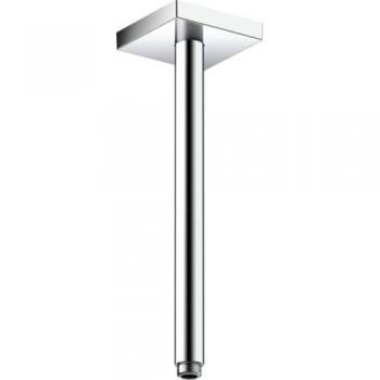 Hansgrohe AXOR ShowerSolutions Deckenanschluss 300 mm, eckig, brushed black chrome