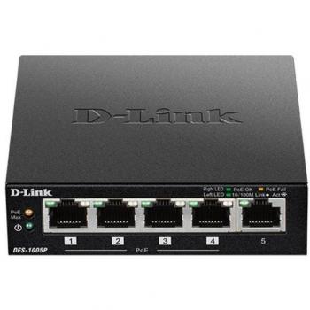 D-Link DES-105P/E PoE Switch