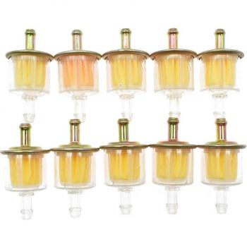 Motorcycle Fuel Filter 1/4'' 6mm (5/10 Pack)