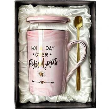 Funny Gifts Ideas for Her Not A Day Over Fabulous Mug