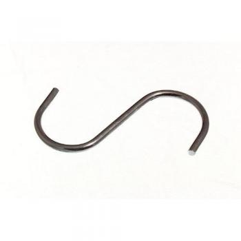 Durable S Hook Utility Kitchen Rack Hook 3 Inch 75mm BZP Steel (Pack of 100)