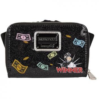 Zip‑Around Monopoly Money Wallet, 90th Anniversary Edition – LoungeFly