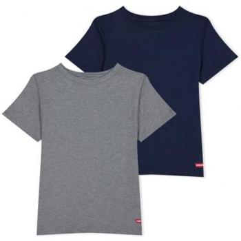 Double Blue Crew Neck T-Shirt Pack – Levi’s Kids