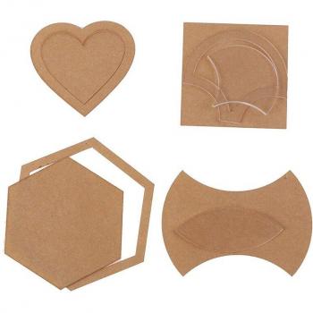 Set de 54 Plantillas para Acolchado DIY