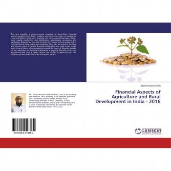 Shaik, Jakeer Hussain: Financial Aspects of Agriculture and Rural Development in India